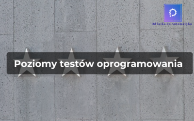 Poziomy wykonywania testów