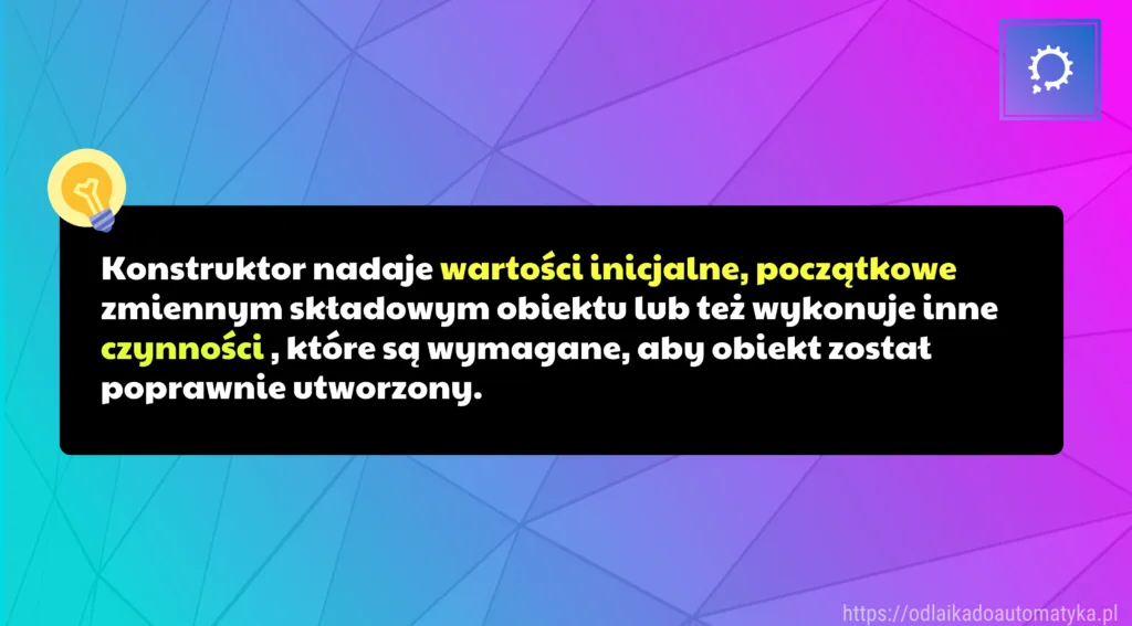 Konstruktor domyślny w Javie