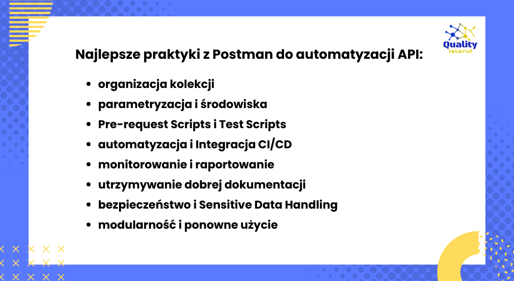 Najlepsze praktyki z Postman do automatyzacji API