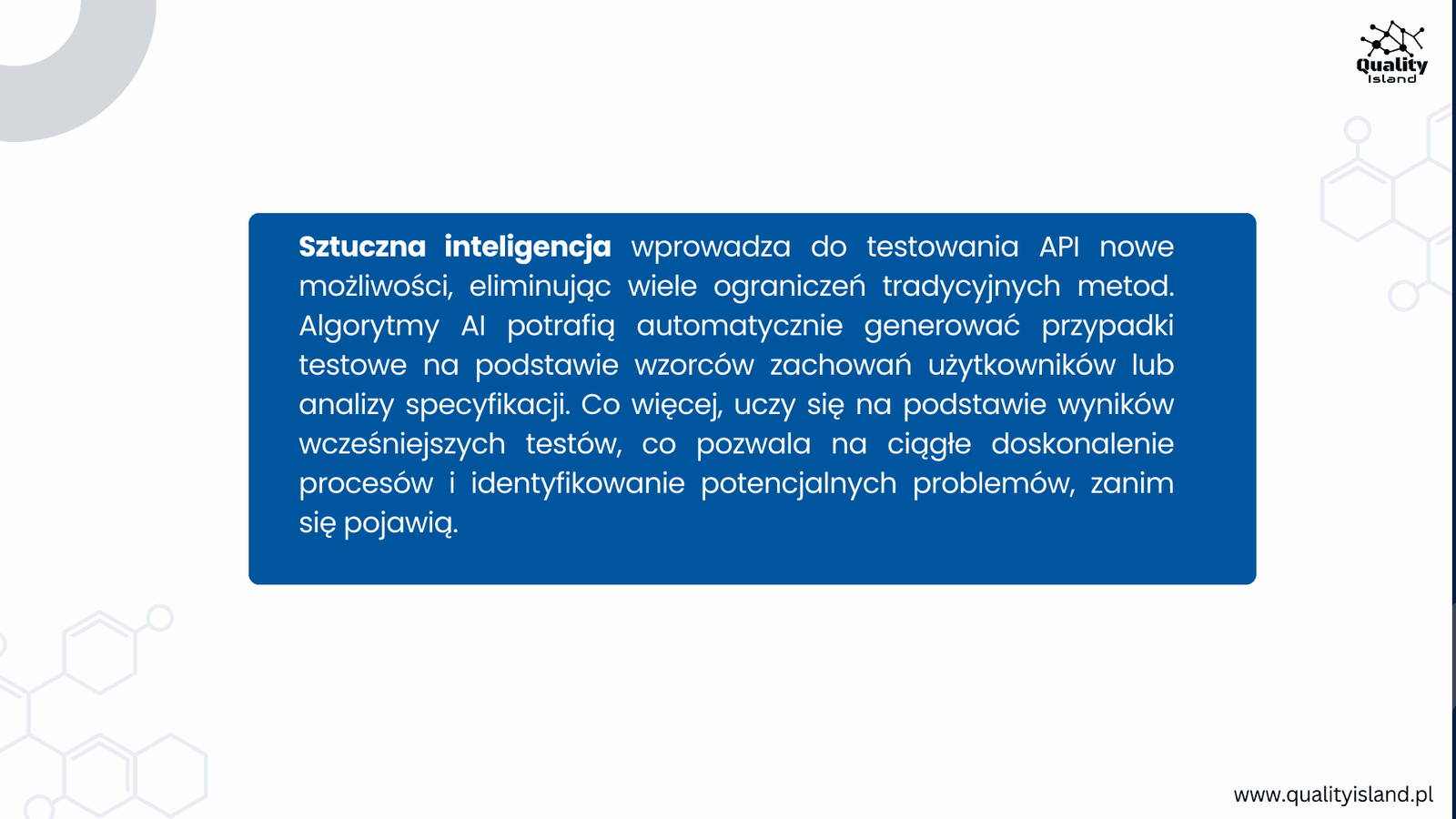 sztuczna inteligencja w testach API