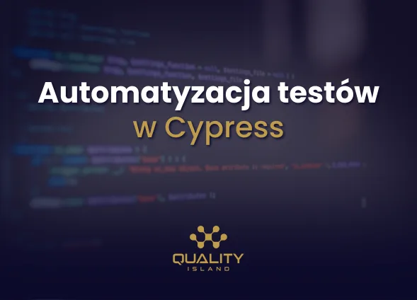 Szkolenie Automatyzacja testów w Cypress (automatyzacja testów Cypress)
