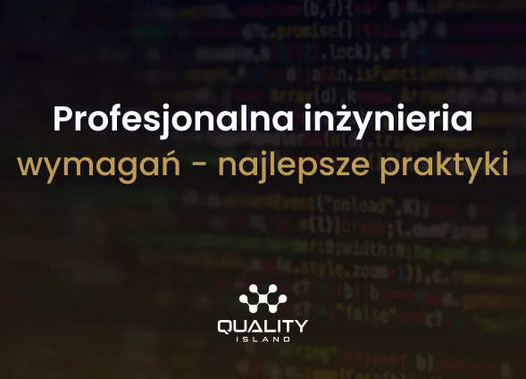 Szkolenie: Profesjonalna inżynieria wymagań: najlepsze praktyki