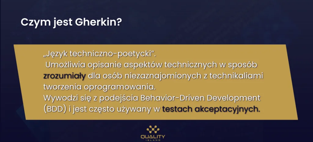 Język Gherkin: czym jest i do czego służy