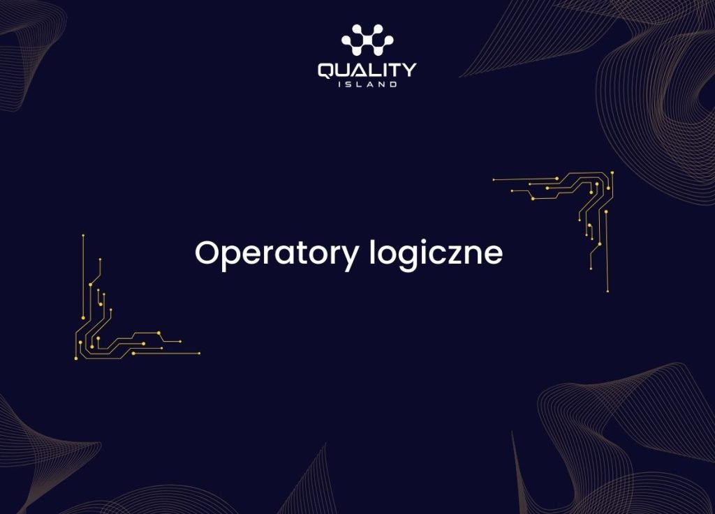 Operatory logiczne