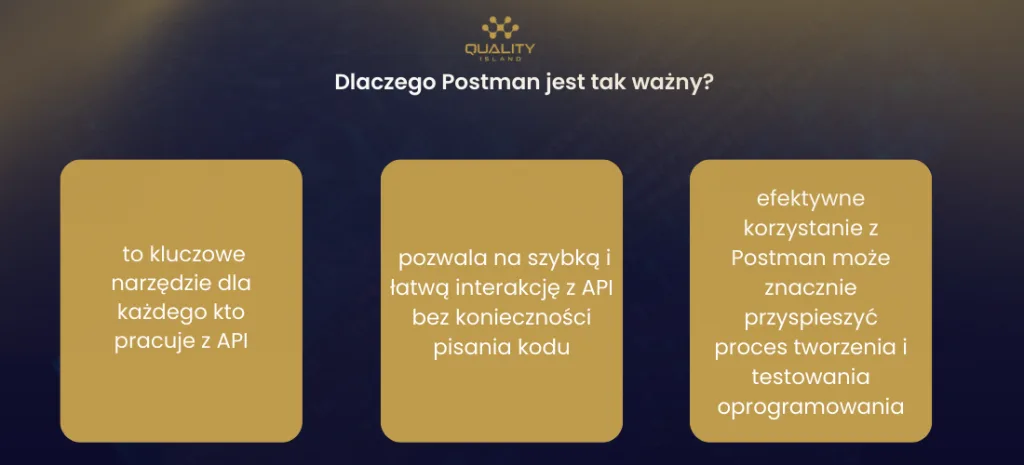 Testy API i testy integracyjne w Postmanie
