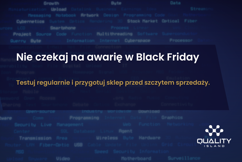 Testowanie e commerce przed Black Friday i szczytem sprzedaży