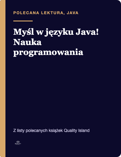 Książka: Myśl w języku Java!