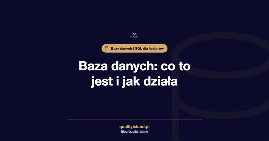 Baza danych: co to jest, jakie są rodzaje i jak z niej korzystać w testach