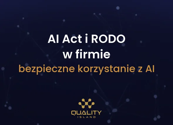Szkolenie AI Act i RODO w firmie: bezpieczne korzystanie ze sztucznej inteligencji