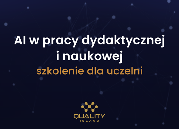 Szkolenie AI w pracy dydaktycznej i naukowej: szkolenie dla uczelni (AI dla nauczycieli akademickich)